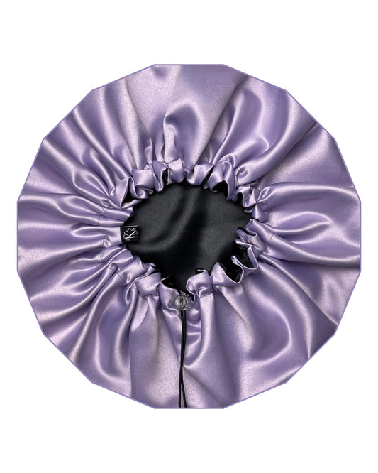 Krafts by Kerry Luxury Satin Bonnet - Lilac