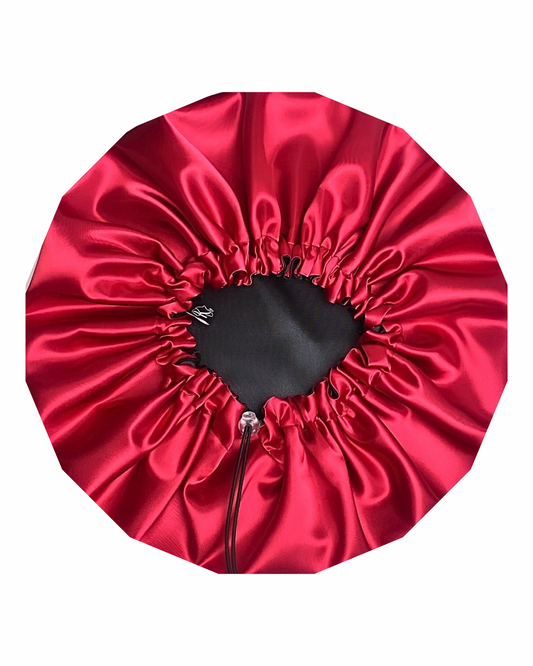 Krafts by Kerry Luxury Satin Bonnet - Red