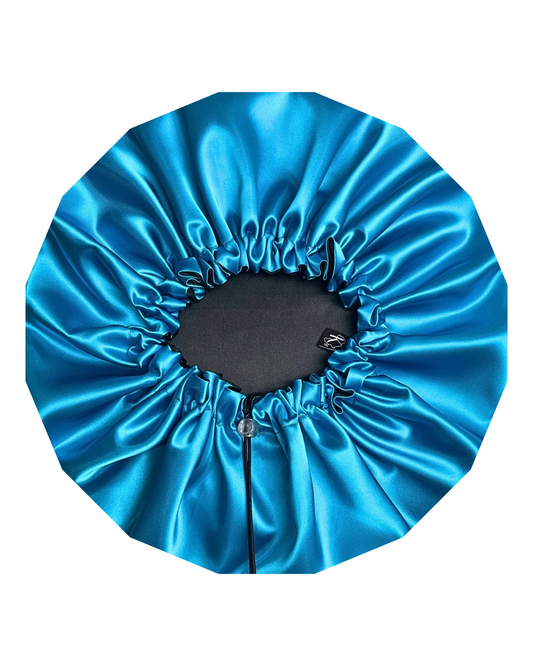 Krafts by Kerry Luxury Satin Bonnet - Sky Blue